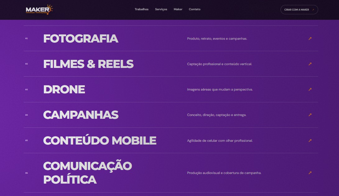 Detalhe MAKER®