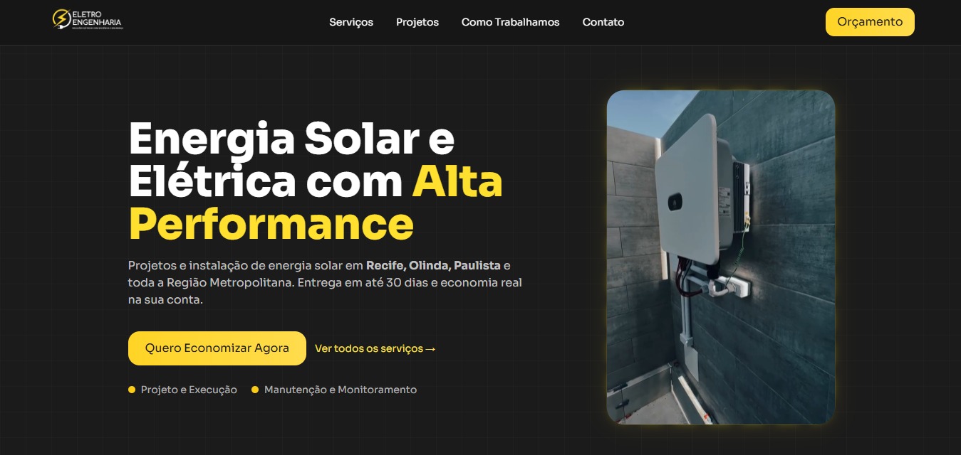 Projeto: eletroengenhariaenergiasolar