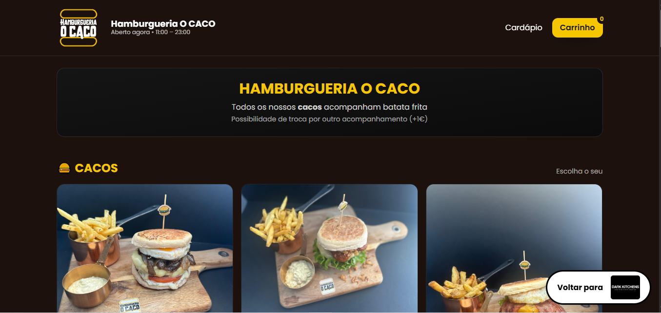 Projeto: darkkitchens